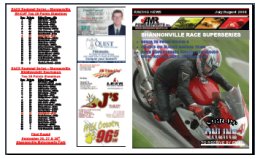 Volume 8 - 2008 July/Aug Racing News Flyer